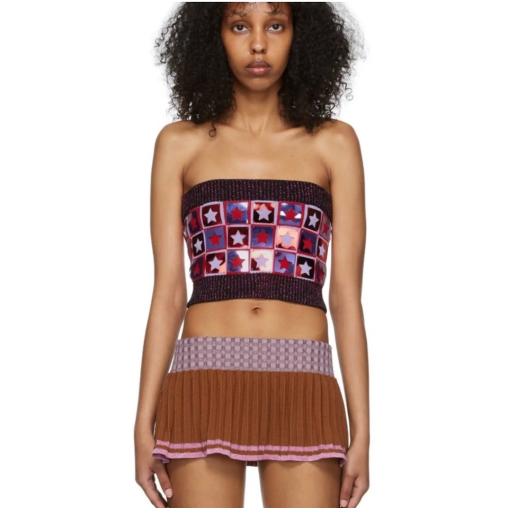Brand New Andrej Gronau Top and Mini Skirt